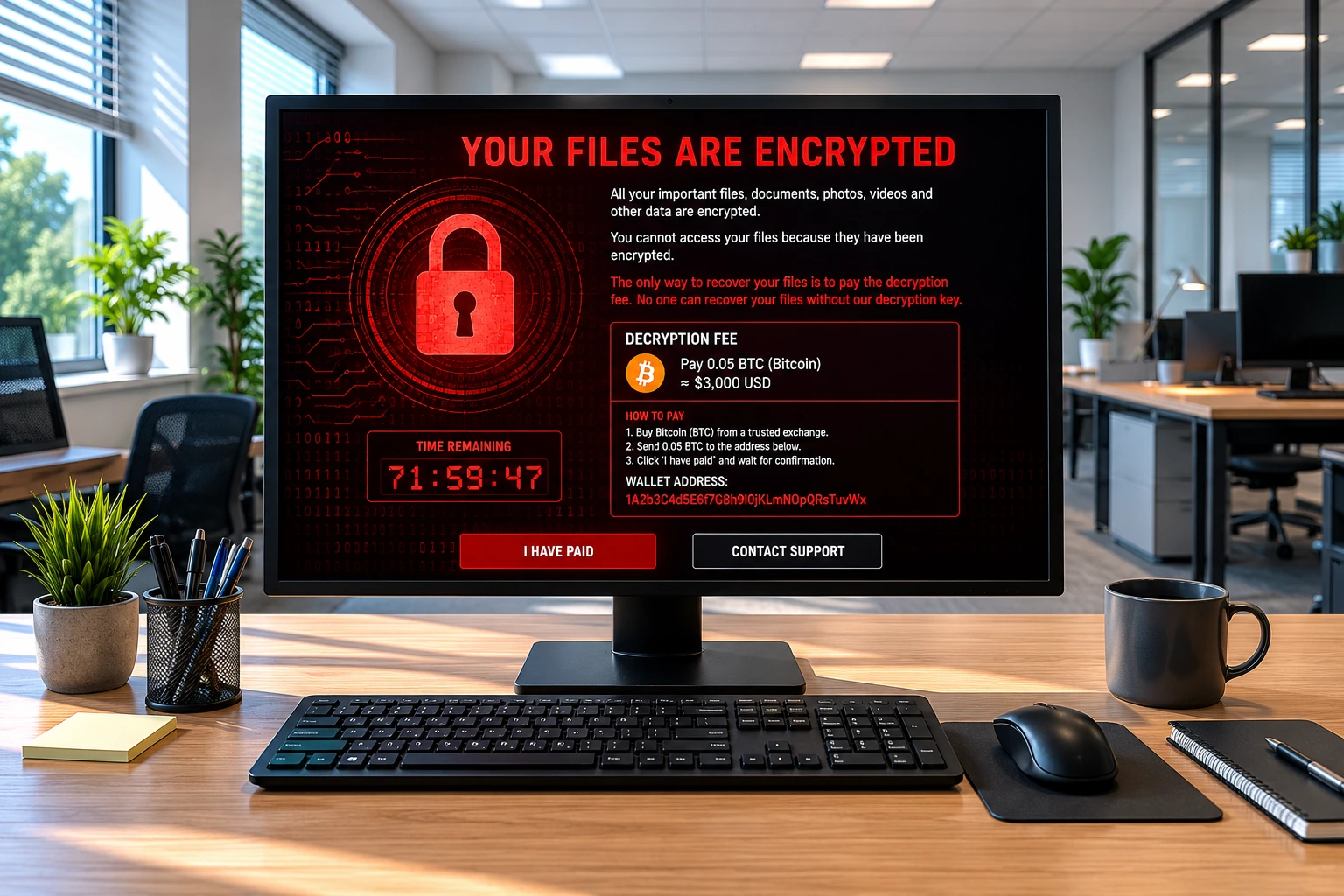 Ransomware: Jak chránit svá data